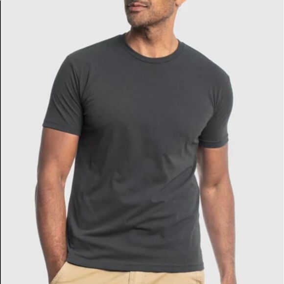 True classic mens tee carbon grey nwt in packaging unopened - Picture 1 of 4